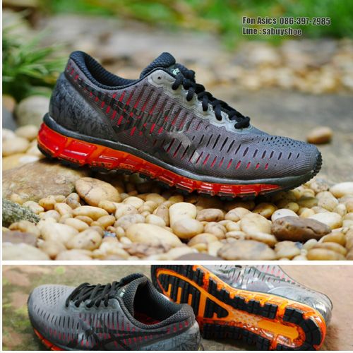 asics gel quantum 360 carbon black orange asics gel quantum 360 carbon black orange